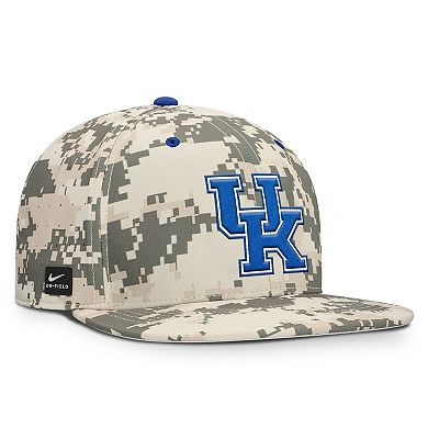 Men's Nike Digital Camo Kentucky Wildcats 2025 Dugout True Performance Fitted Hat