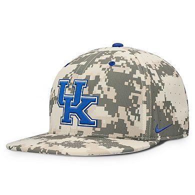 Men's Nike Digital Camo Kentucky Wildcats 2025 Dugout True Performance Fitted Hat