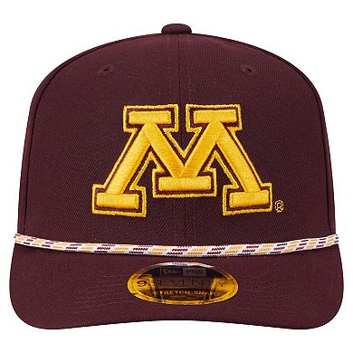 Men's New Era Maroon Minnesota Golden Gophers Game Day Multi-Rope 9SEVENTY Stretch-Snap Hat