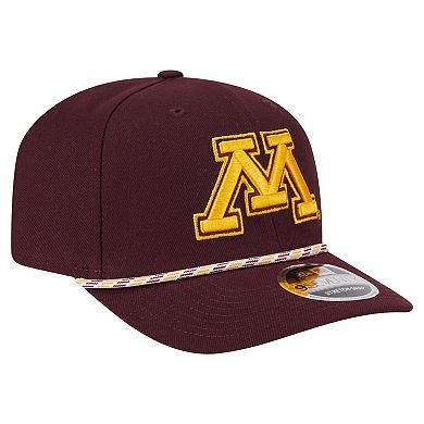 Men's New Era Maroon Minnesota Golden Gophers Game Day Multi-Rope 9SEVENTY Stretch-Snap Hat