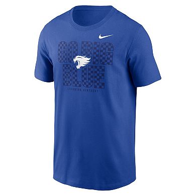 Men's Nike Royal Kentucky Wildcats Campus Local T-Shirt