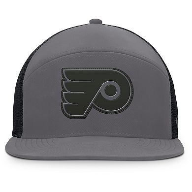 Men's Fanatics Charcoal Philadelphia Flyers Fairweather Adjustable Hat