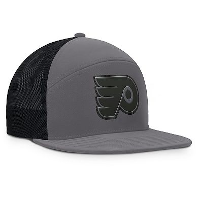 Men's Fanatics Charcoal Philadelphia Flyers Fairweather Adjustable Hat