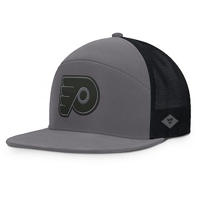 Men's Fanatics Charcoal Philadelphia Flyers Fairweather Adjustable Hat