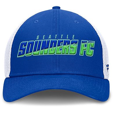 Men's Fanatics Blue Seattle Sounders FC Rocket Flex Hat