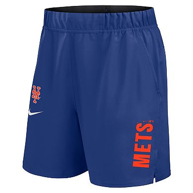 Men's Nike Royal New York Mets Woven Victory Performance Shorts