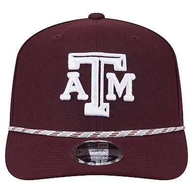 Men's New Era Maroon Texas A&M Aggies Gameday Multi-Rope 9SEVENTY Stretch-Snap Hat