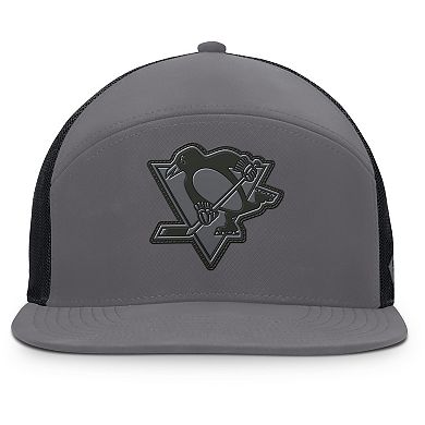 Men's Fanatics Charcoal Pittsburgh Penguins Fairweather Adjustable Hat