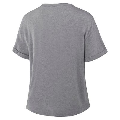 売れ筋商品|||ファナティクス Tシャツ トップス レディース Women's Heather Gray Philadelphia Eagles Tribute Tri-Blend T-Shirt Heather Gray Women's Fanatics Heather Gray Philadelphia Eagles Tribute