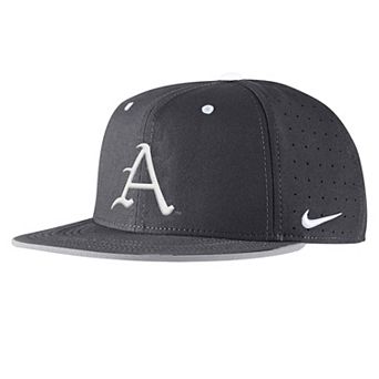 Men's Nike Anthracite Arkansas Razorbacks 2025��On-Field True Performance Baseball Fitted Hat