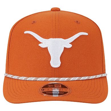 Men's New Era Texas Orange Texas Longhorns Gameday Multi-Rope 9SEVENTY Stretch-Snap Hat