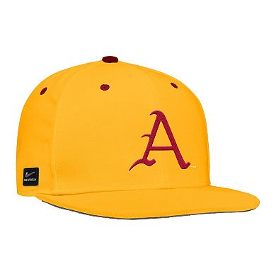 Men's Nike Gold Arkansas Razorbacks 2025 On-Field True Dri-FIT Fitted Hat