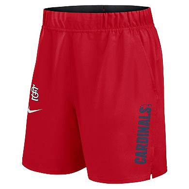 Men's Nike Red St. Louis Cardinals Woven Victory Performance Shorts