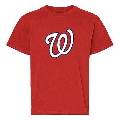 Youth Soft as a Grape Red/Gray Washington Nationals Two-Pack T-Shirt Set