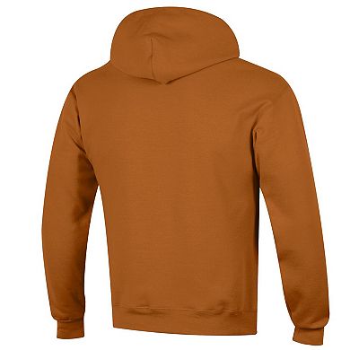 Men's Champion Texas Orange Texas Longhorns Arch Over Logo Pullover Hoodie