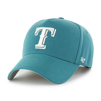 Men's '47 Teal Texas Rangers Ballpark Offside Adjustable Hat