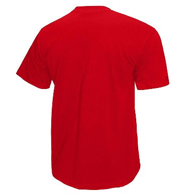 Men's Mitchell & Ness Red Georgia Bulldogs Elite Script T-Shirt