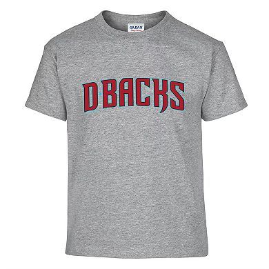 Youth Soft as a Grape Black/Gray Arizona Diamondbacks Two-Pack T-Shirt Set