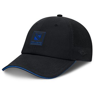 Men's Fanatics Black New York Rangers Driver Adjustable Hat