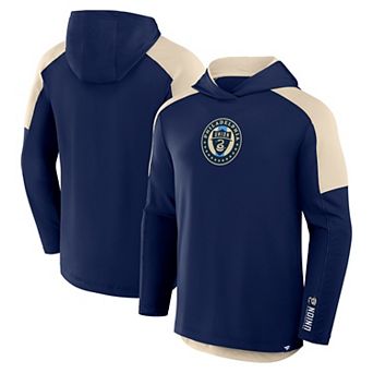 Men's Fanatics Navy Philadelphia Union Red Card Transitional Pullover Hoodie