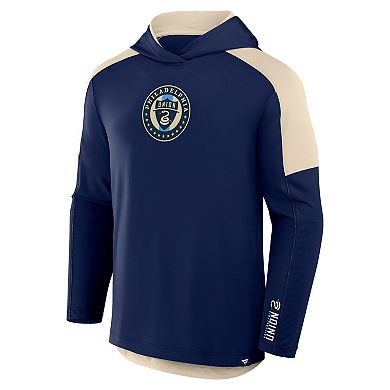 Men's Fanatics Navy Philadelphia Union Red Card Transitional Pullover Hoodie