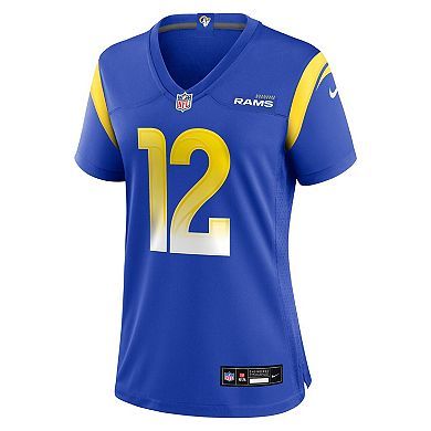 Women's Nike Puka Nacua Royal Los Angeles Rams Game Player Jersey