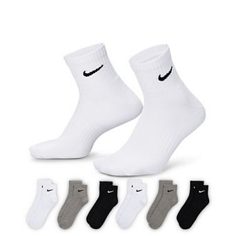 Women's Nike Everyday Cushioned 6 pk Training Ankle Socks