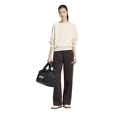 Women's adidas Essentials 3-Stripes Fleece Open Hem Sportswear Pants