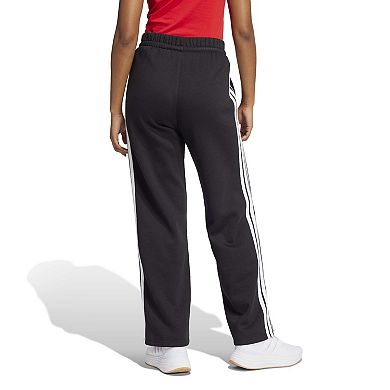Women's adidas Essentials 3-Stripes Fleece Open Hem Sportswear Pants