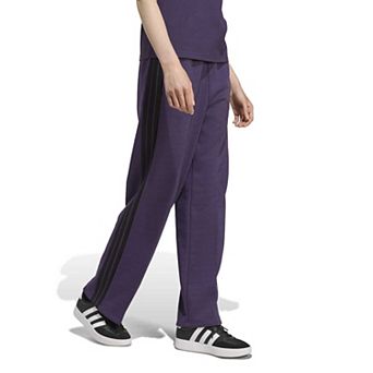 Women's adidas Essentials 3-Stripes Fleece Open Hem Sportswear Pants