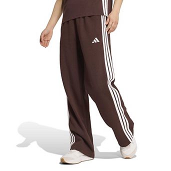 Women's adidas Essentials 3-Stripes Fleece Open Hem Sportswear Pants