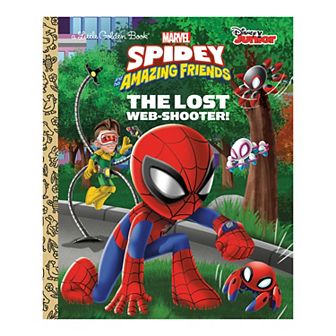 Marvel Spidey And His Amazing Friends The Lost Web-Shooter! Hardcover Children's Book