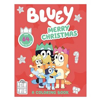 Bluey Merry Christmas: A Coloring Book