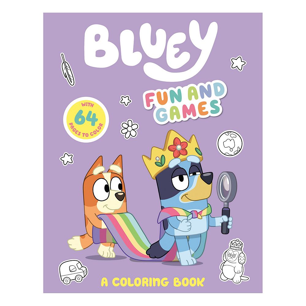 Bluey Fun and Games: A Coloring Book