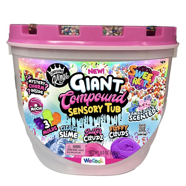WeCool Giant Sweet Treats Compound Sensory Tub with Molds