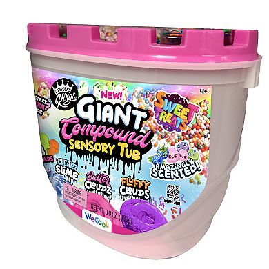 WeCool Giant Sweet Treats Compound Sensory Tub with Molds & Scented Slime