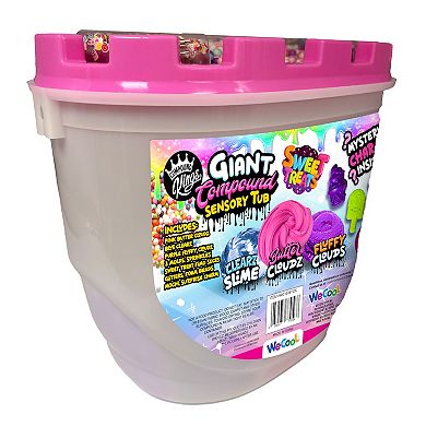 WeCool Giant Sweet Treats Compound Sensory Tub with Molds & Scented Slime