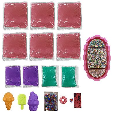 WeCool Giant Sweet Treats Compound Sensory Tub with Molds & Scented Slime