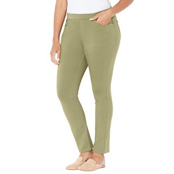 Catherines Women's Plus Size Petite The Knit Jean