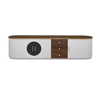 Merax 70.8'' Modern Minimalist TV Stand for TVs up to 80 in