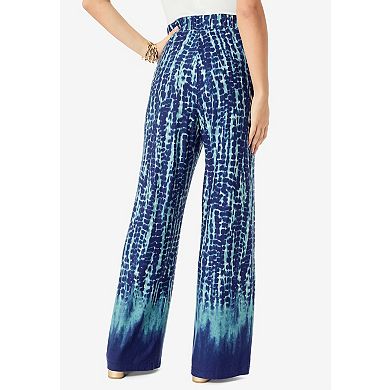Roaman's Women's Plus Size Ultra Drape Pull-On Pant