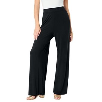 Roaman's Women's Plus Size Ultra Drape Pull-On Pant