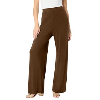 Roaman's Women's Plus Size Ultra Drape Pull-On Pant