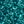 Teal Ginkgo Leaves