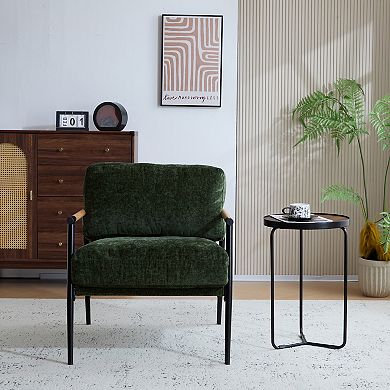 Merax 27.56" Modern Accent Chair with Plush Cushions