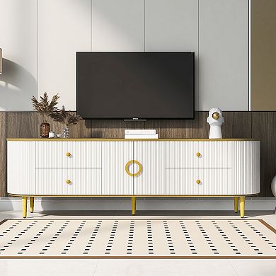 Merax Modern TV Stand for TVs up to 80 Inches