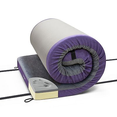 Gel Memory Foam Camping Mattress Sleeping Pad Inch Portable