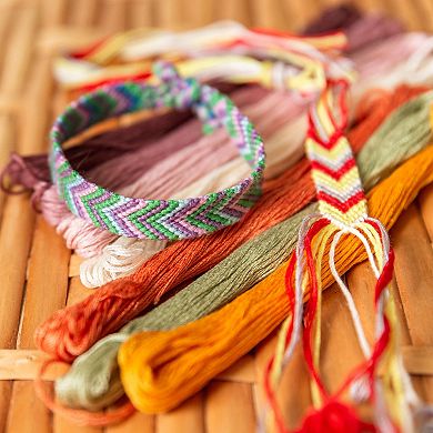 12 Skeins Embroidery Floss 8m Each Egyptian Long Fiber Cotton Cross Stitch Thread 26S/2x6