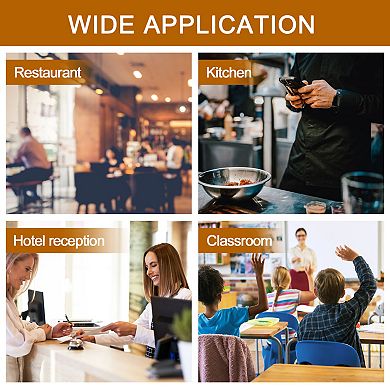 Desk Bell, 3.35" Dinner Bell for Restaurants, Service