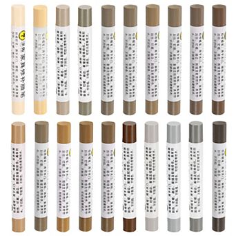Furniture Repair Wax Crayons Kit, 20 pc - Wood Filler Stick, Touch Up Furniture Markers